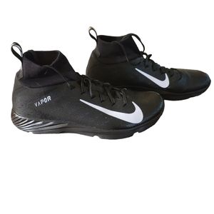 Nike Vapor Untouchable Speed Turf 2 Football Shoes Black/ White Size 12
